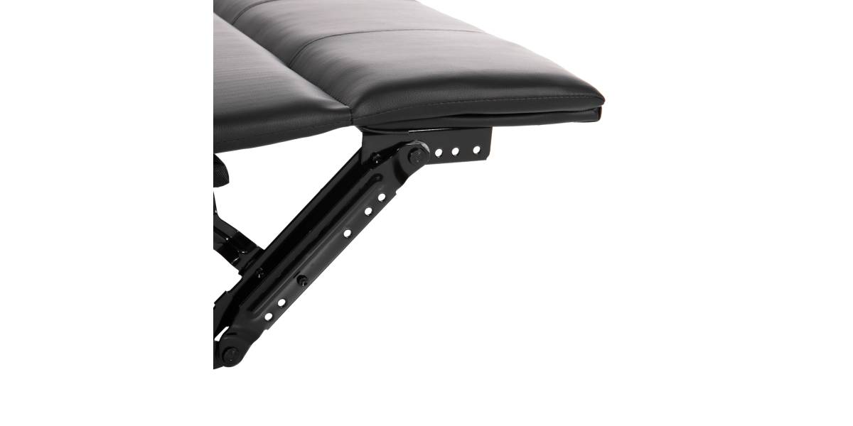 ΠΟΛΥΘΡΟΝΑ ΜΑΣΑΖ HAPPER HM9785.11 ΜΑΥΡΟ PU 76x94x102Υ εκ.