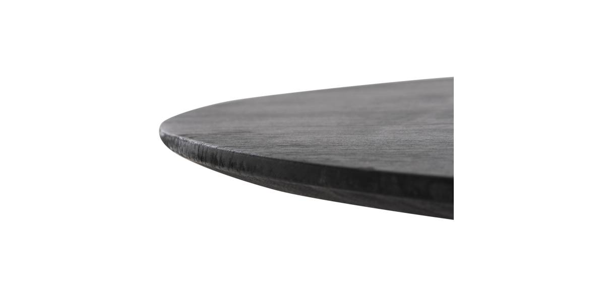 ΤΡΑΠΕΖΙ ΤΡΑΠΕΖΑΡΙΑΣ FRANTZ HM9457.12 ΜΑΣΙΦ MINDI ΞΥΛΟ ΣΕ ΜΑΥΡΟ Φ150x75Υεκ