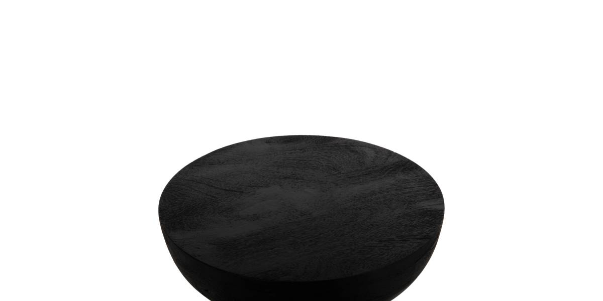 ΣΚΑΜΠΟ ΣΤΡΟΓΓΥΛΟ SCALLOP HM9702 ΜΑΣΙΦ MANGO ΣΕ ΣΕ ΜΑΥΡΟ ΧΡΩΜΑ Φ35x45Υεκ.