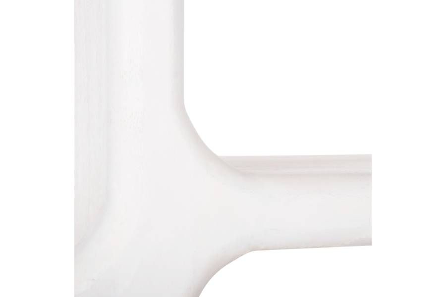 ΒΙΒΛΙΟΘΗΚΗ HANDYR HM9707 ΜΑΣΙΦ ΞΥΛΟ MANGO ΣΕ ΛΕΥΚΟ ΧΡΩΜΑ 100x35x165Yεκ.