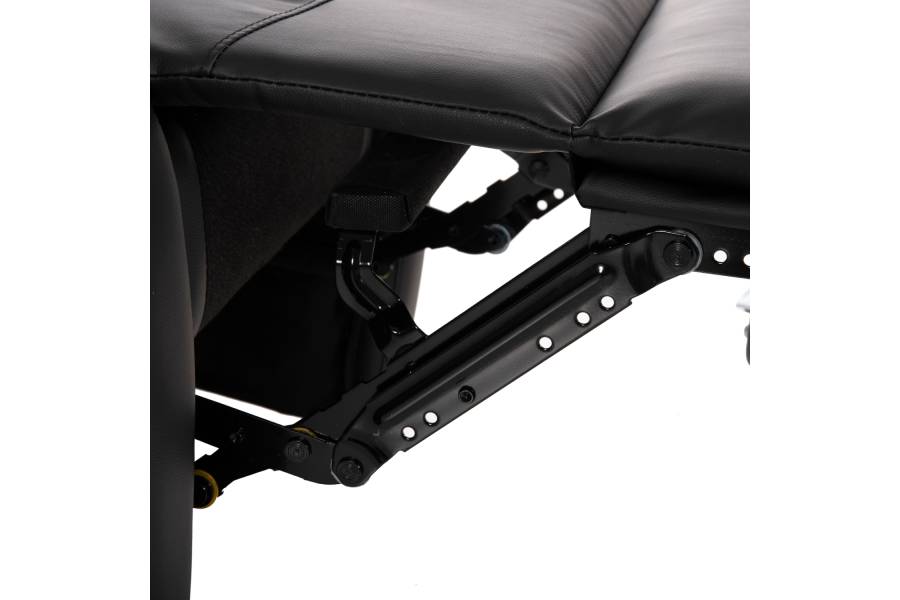 ΠΟΛΥΘΡΟΝΑ ΜΑΣΑΖ YASUMU HM9784.11 ΜΑΥΡΟ PU 80x93x100Υεκ.