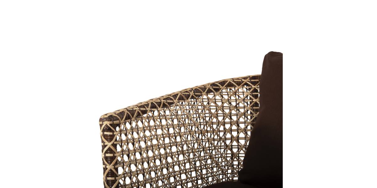 ΠΟΛΥΘΡΟΝΑ ΕΞΩΤ.ΧΩΡΟΥ HM6111 SILMAR-RATTAN ΚΑΦΕ ΚΑΙ ΦΥΣΙΚΟ-ΜΑΞΙΛΑΡΙΑ ΚΑΦΕ 82x76x85Υεκ