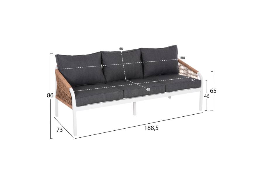 ΣΑΛΟΝΙ ΕΞΩΤ.ΧΩΡΟΥ 4ΤΜΧ MAERLY HM6056.01 ΑΛΟΥΜΙΝΙΟ ΛΕΥΚΟ-ΣΥΝΘ.ΣΧΟΙΝΙ-ΑΝΘΡΑΚΙ ΜΑΞΙΛΑΡΙΑ