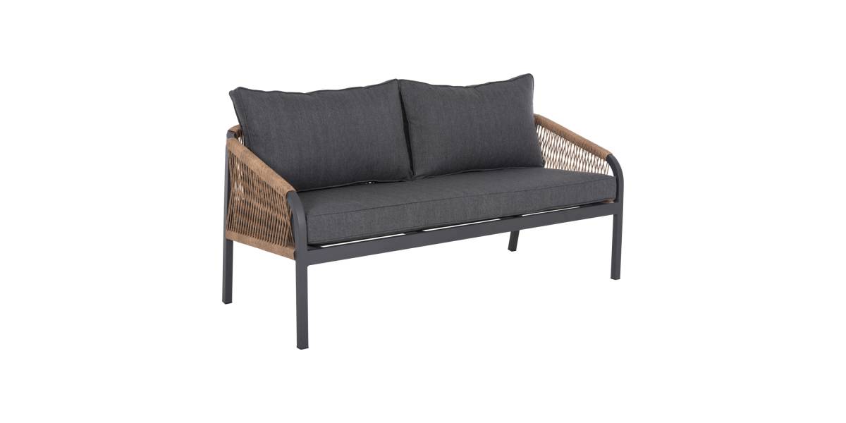 ΚΑΝΑΠΕΣ ΕΞ.ΧΩΡΟΥ 3ΘΕΣΙΟΣ MAERLY HM6055.03 ΑΛΟΥΜΙΝΙΟ ΑΝΘΡΑΚΙ-ΣΧΟΙΝΙ-ΑΝΘΡΑΚΙ ΜΑΞΙΛΑΡΙΑ