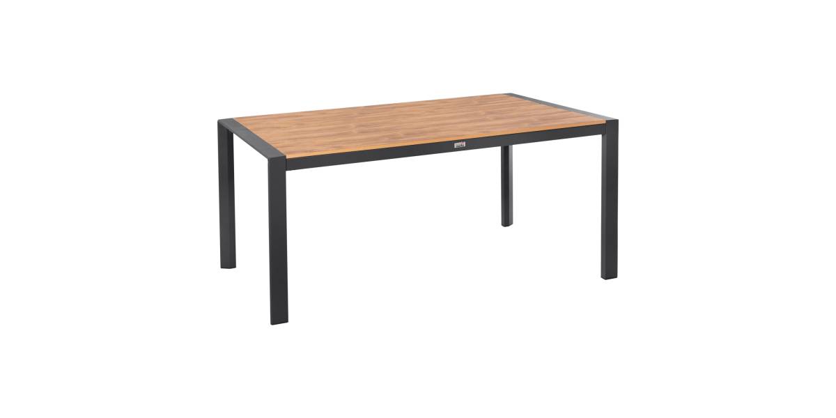 ΤΡΑΠΕΖΙ ΕΞΩΤ.ΧΩΡΟΥ GOYA HM6059.03 ΑΛΟΥΜΙΝΙΟ ΑΝΘΡΑΚΙ & POLYWOOD 160X80Χ75Υεκ.