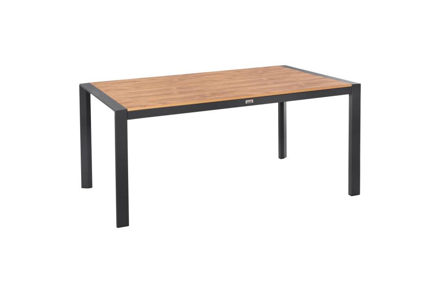 ΤΡΑΠΕΖΙ ΕΞΩΤ.ΧΩΡΟΥ GOYA HM6059.03 ΑΛΟΥΜΙΝΙΟ ΑΝΘΡΑΚΙ & POLYWOOD 160X80Χ75Υεκ.