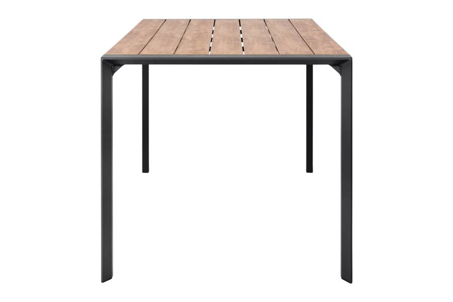 ΤΡΑΠΕΖΙ ΕΞΩΤ.ΧΩΡΟΥ GOYA HM6059.03 ΑΛΟΥΜΙΝΙΟ ΑΝΘΡΑΚΙ & POLYWOOD 160X80Χ75Υεκ.