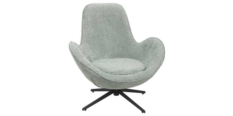 ΠΟΛΥΘΡΟΝΑ ΠΕΡΙΣΤΡΕΦΟΜΕΝΗ BRYNN HM9594.05 ΠΡΑΣΙΝΟ ΜΠΟΥΚΛΕ-ΜΑΥΡΗ ΜΕΤΑΛ. ΒΑΣΗ 86x76x87Υ