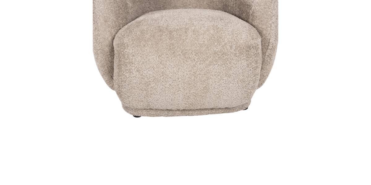 ΠΟΛΥΘΡΟΝΑ KARPEN HM9600.08 ΜΠΕΖ ΜΠΟΥΚΛΕ ΥΦΑΣΜΑ 93x87x78Υ εκ.