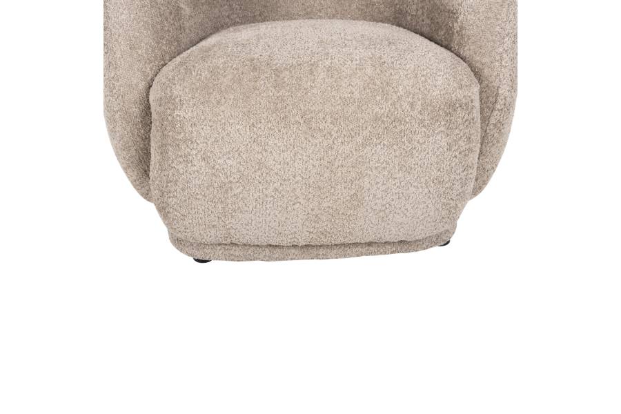 ΠΟΛΥΘΡΟΝΑ KARPEN HM9600.08 ΜΠΕΖ ΜΠΟΥΚΛΕ ΥΦΑΣΜΑ 93x87x78Υ εκ.