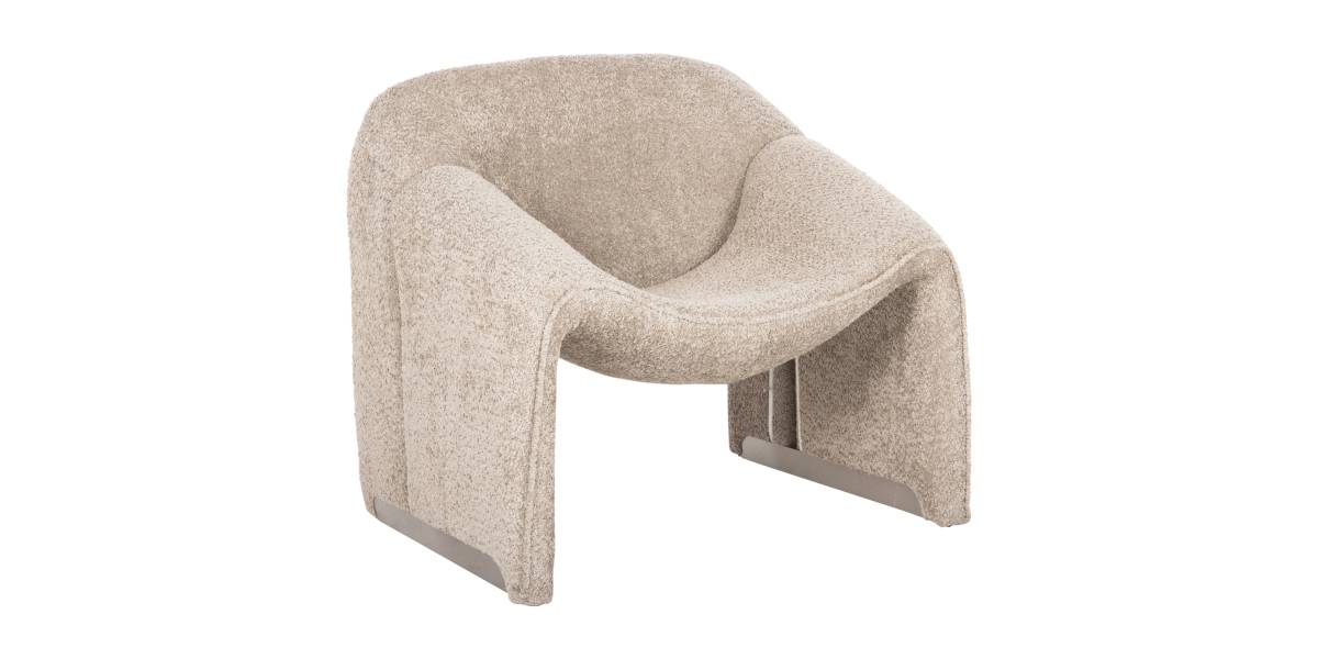 ΠΟΛΥΘΡΟΝΑ SPINER HM9599.08 ΜΠΕΖ ΜΠΟΥΚΛΕ ΥΦΑΣΜΑ 81x64x74Υεκ.