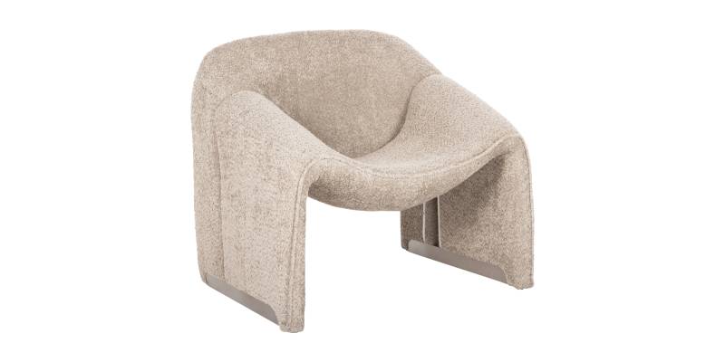 ΠΟΛΥΘΡΟΝΑ SPINER HM9599.08 ΜΠΕΖ ΜΠΟΥΚΛΕ ΥΦΑΣΜΑ 81x64x74Υεκ.