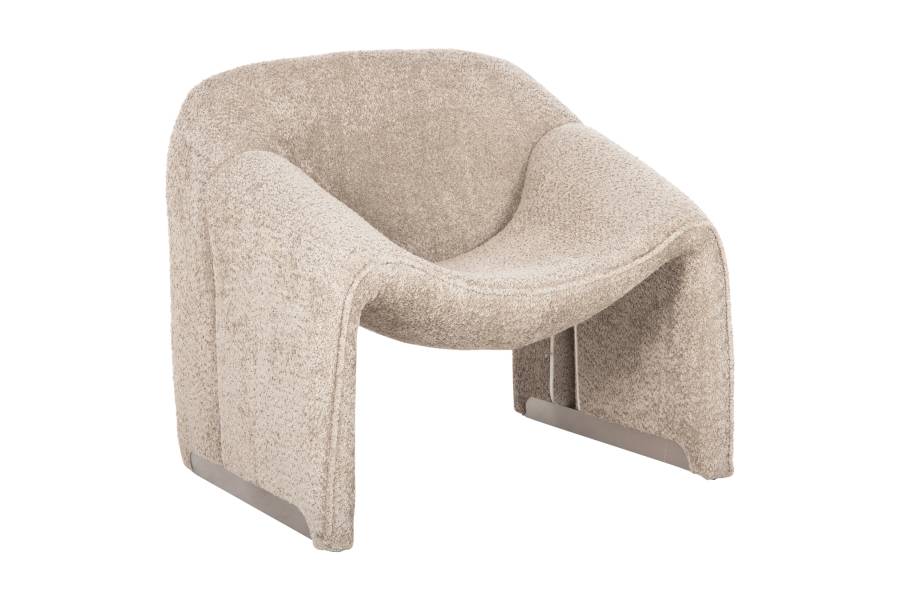 ΠΟΛΥΘΡΟΝΑ SPINER HM9599.08 ΜΠΕΖ ΜΠΟΥΚΛΕ ΥΦΑΣΜΑ 81x64x74Υεκ.