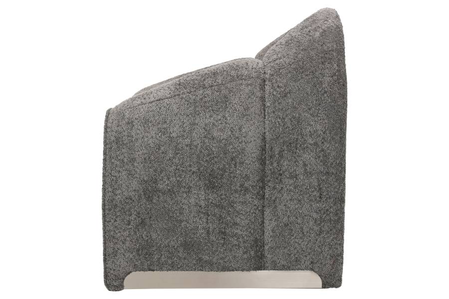 ΠΟΛΥΘΡΟΝΑ SPINER HM9599.01 ΓΚΡΙ ΜΠΟΥΚΛΕ ΥΦΑΣΜΑ 81x64x74Υεκ.