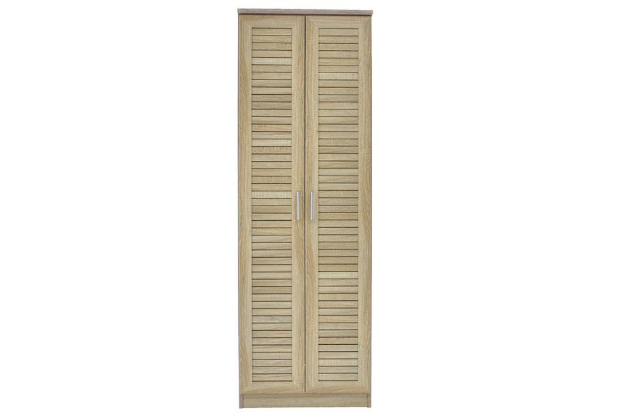 Παπουτσοθήκη-ντουλάπα SANTE pakoworld 21 ζεύγων χρώμα sonoma 60x37x183εκ
