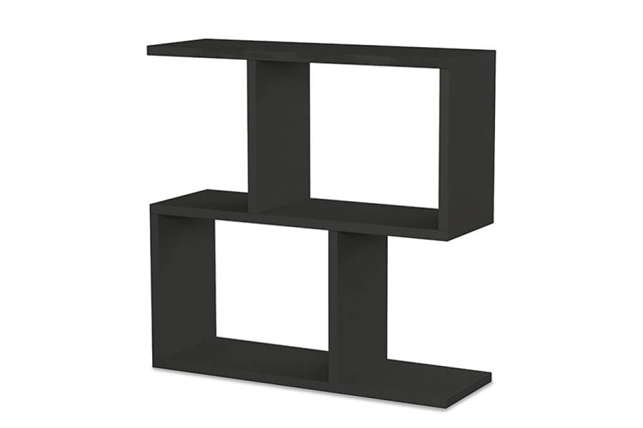 Βοηθητικό τραπέζι Homemania pakoworld χρώμα ανθρακί 60x20x60εκ