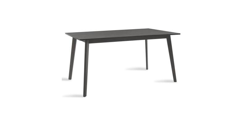 Τραπέζι Benson pakoworld MDF σε rustic grey απόχρωση 150x90x75εκ
