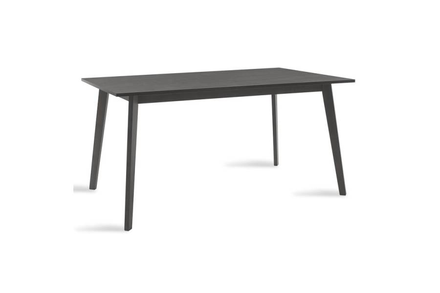 Τραπέζι Benson pakoworld MDF σε rustic grey απόχρωση 150x90x75εκ