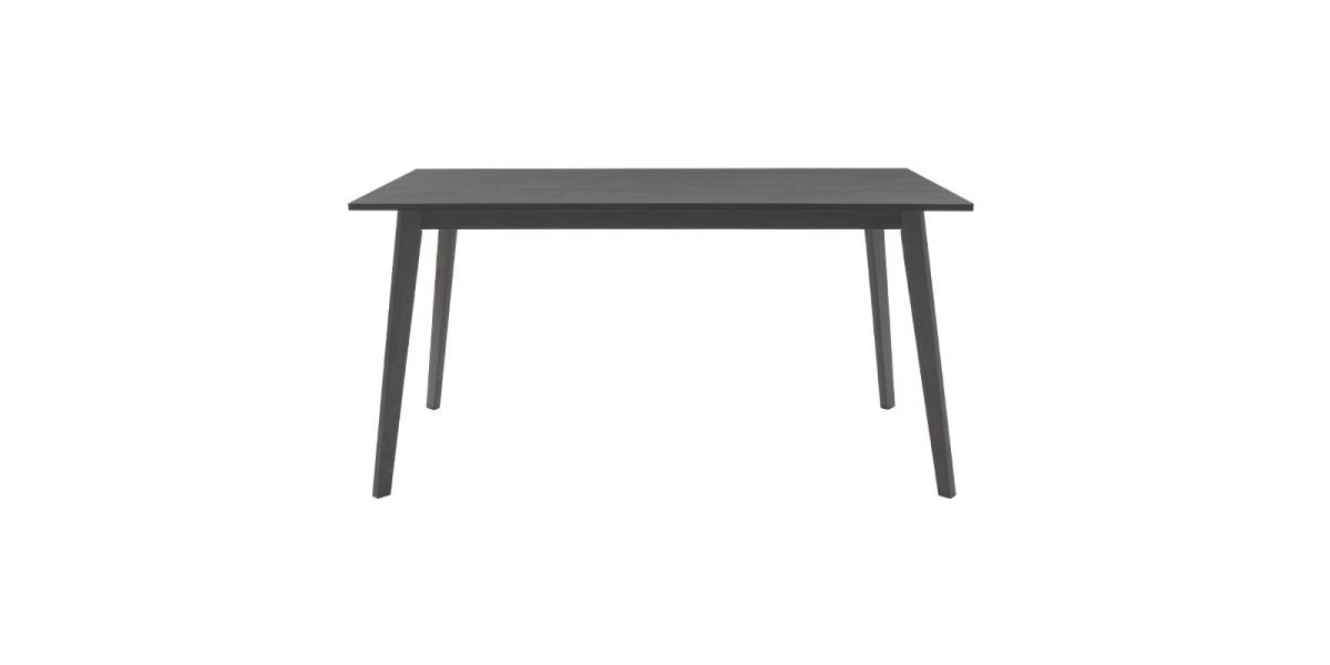Τραπέζι Benson pakoworld MDF σε rustic grey απόχρωση 150x90x75εκ