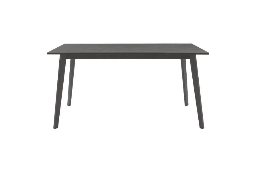 Τραπέζι Benson pakoworld MDF σε rustic grey απόχρωση 150x90x75εκ