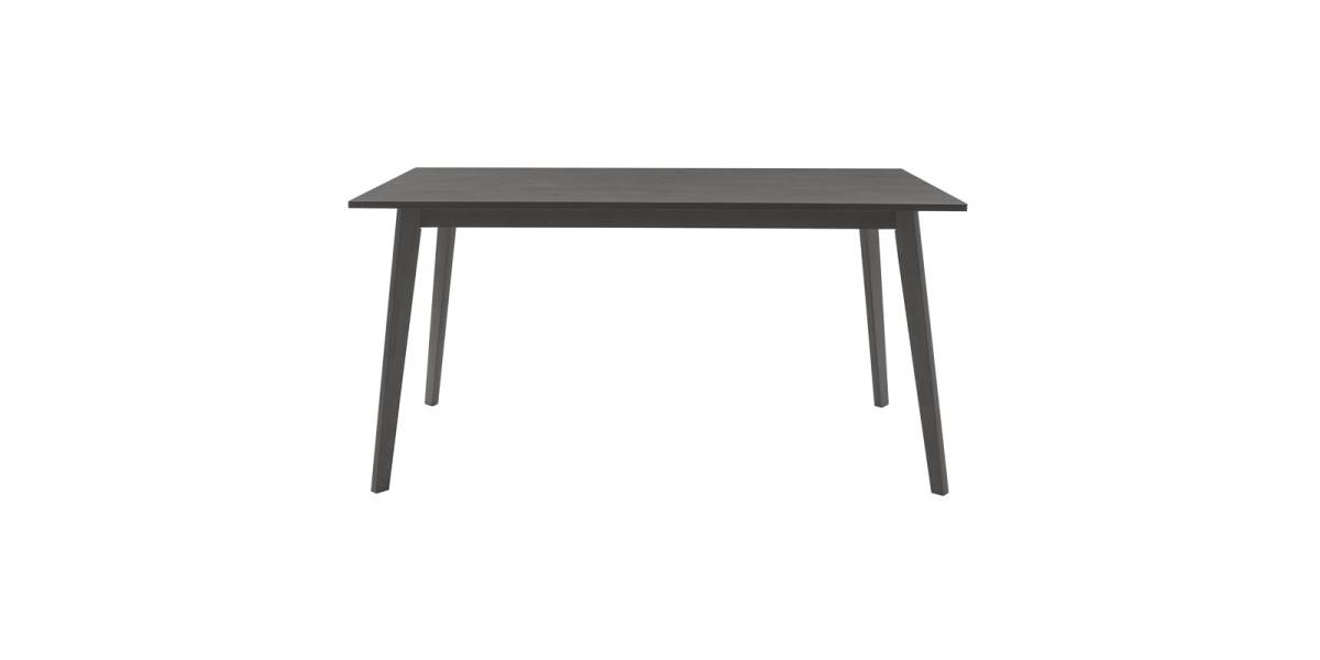 Tραπεζαρία Benson - Toto pakoworld σετ 7τμχ rustic grey - ύφασμα γκρι 150x90x75εκ