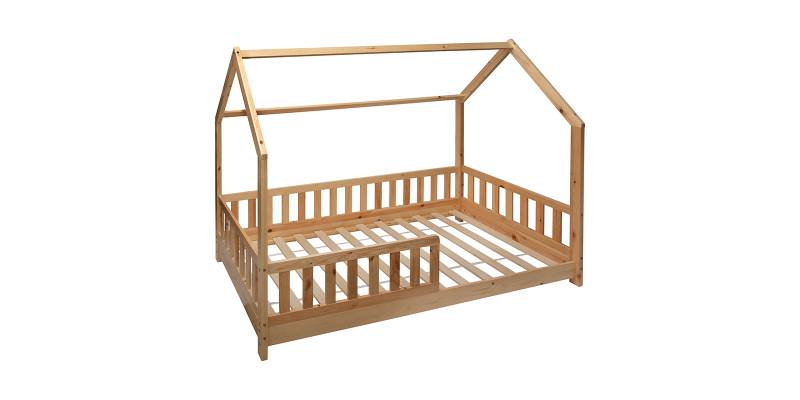 Παιδικό κρεβάτι Sleepy pakoworld τ.Montessori φυσικό 90x190εκ