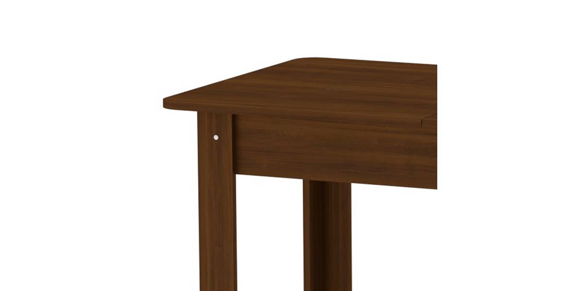 Τραπέζι Quiin pakoworld επεκτεινόμενο καρυδί 120-174x70x73.5εκ