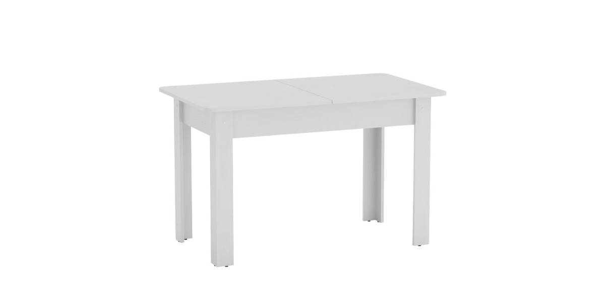 Τραπέζι Quiin pakoworld επεκτεινόμενο λευκό 120-174x70x73.5εκ