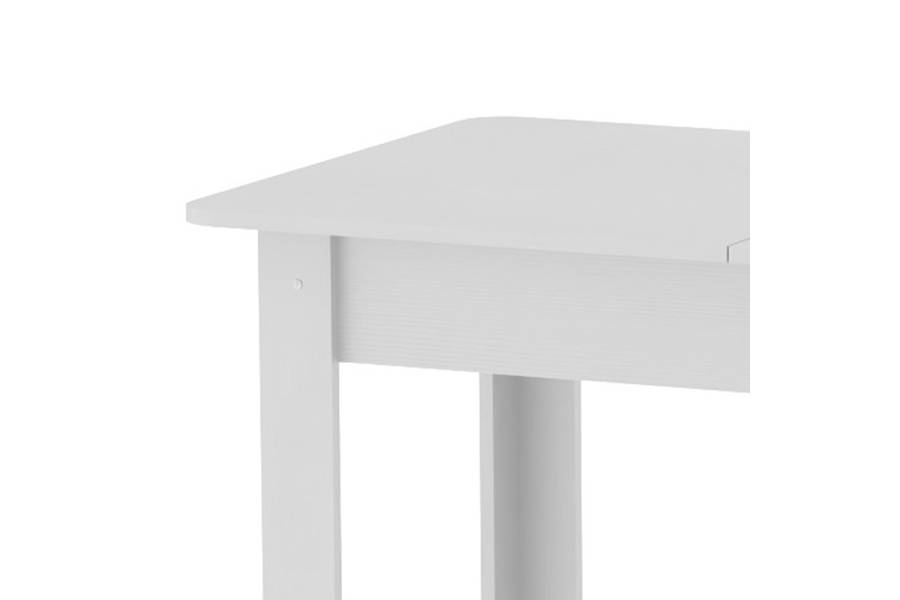 Τραπέζι Quiin pakoworld επεκτεινόμενο λευκό 120-174x70x73.5εκ