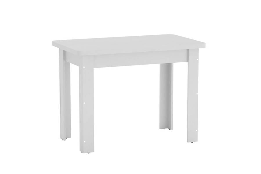 Τραπέζι Celeste pakoworld λευκό 100x60x73.5εκ