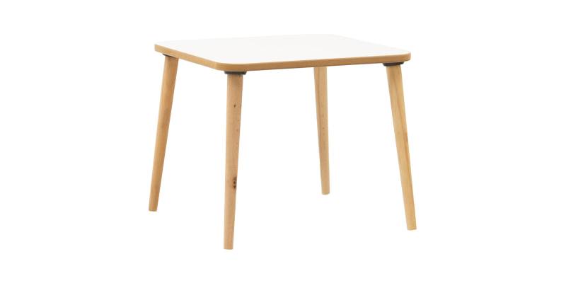 Παιδικό τραπεζάκι Jerry pakoworld λευκό-φυσικό 50x50x43εκ