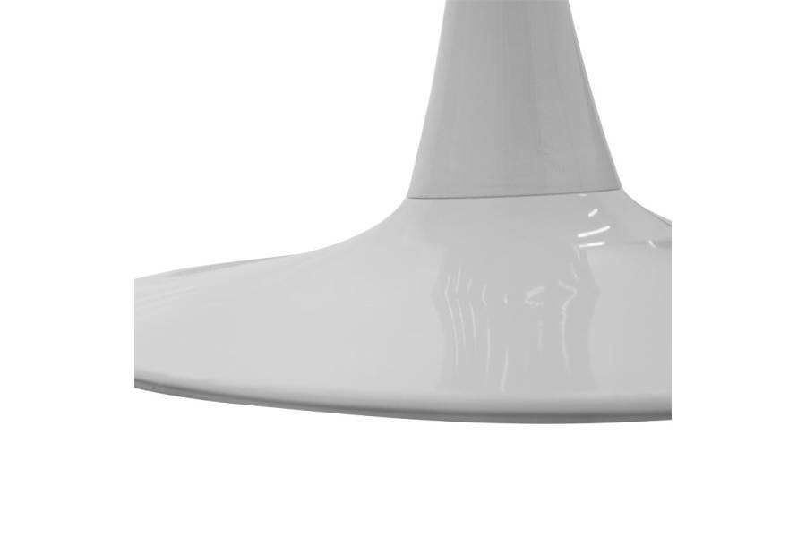 Τραπέζι Balou pakoworld MDF λευκό Φ100x75εκ