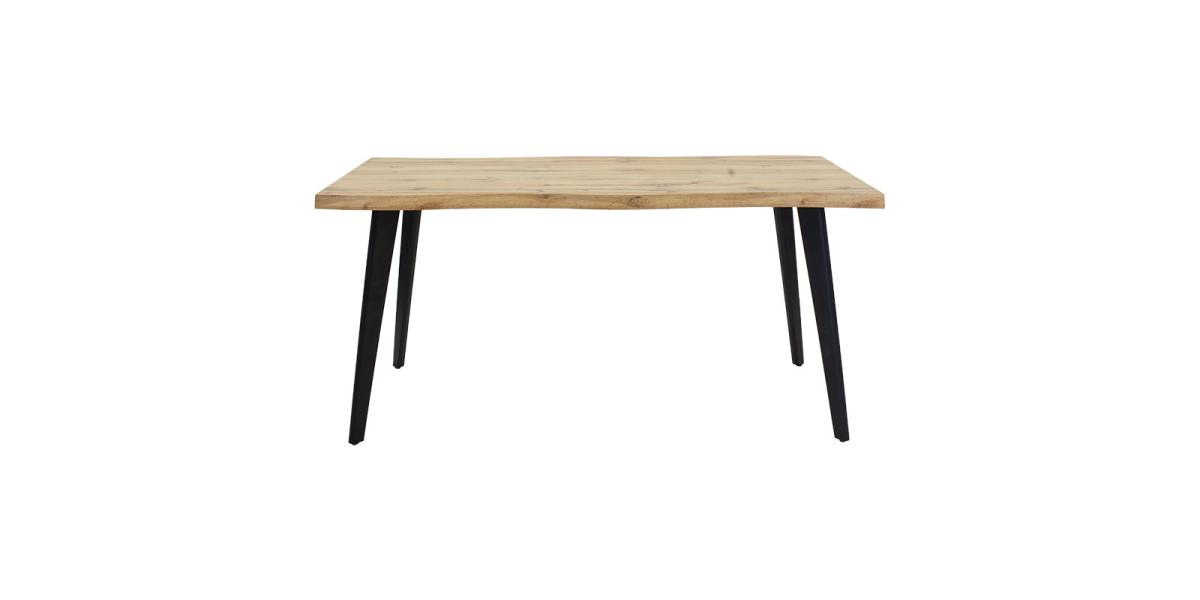Τραπέζι Velto pakoworld MDF sonoma 160x90x76εκ