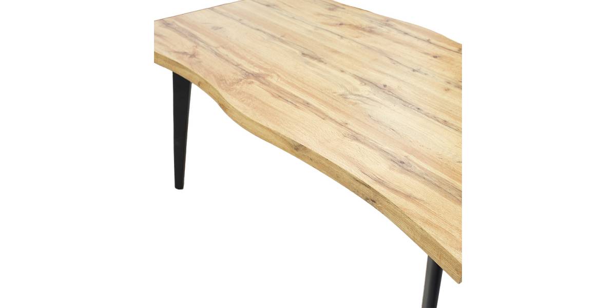 Τραπέζι Velto pakoworld MDF sonoma 160x90x76εκ