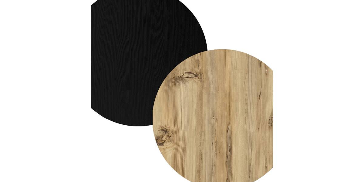 Μπουφές Jethro pakoworld sonoma-wenge 160x44.5x75.5εκ