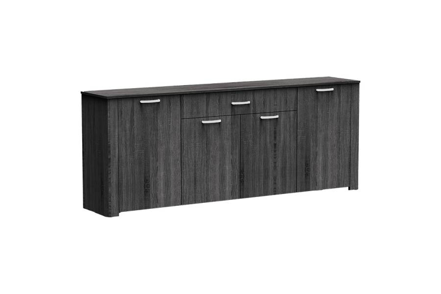 Μπουφές Kinley pakoworld grey-wenge 210x40x82εκ