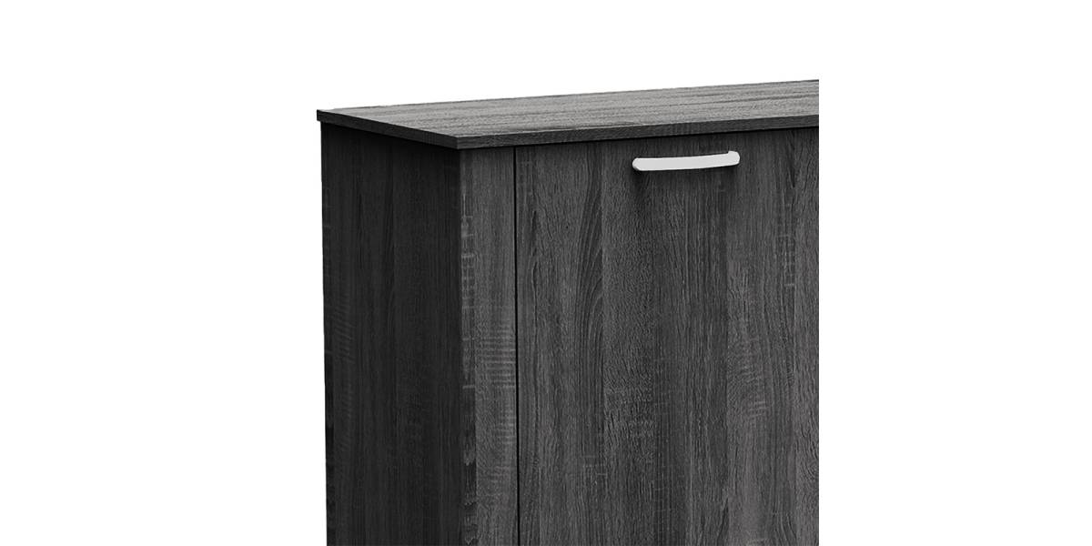 Μπουφές Kinley pakoworld grey-wenge 210x40x82εκ