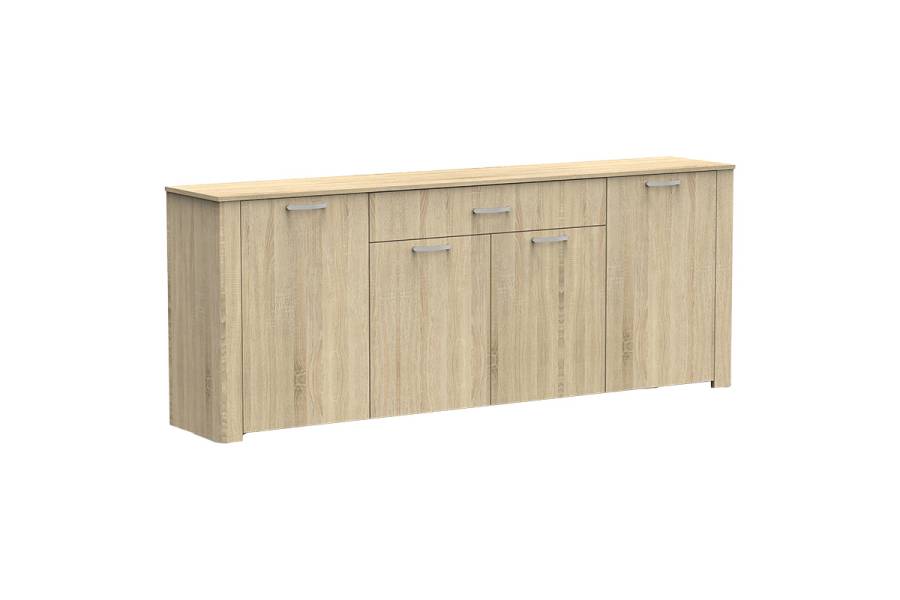 Μπουφές Kinley pakoworld sonoma 210x40x82εκ