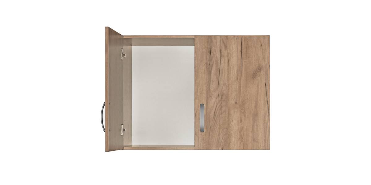 Πατάρι ντουλάπας Zelia pakoworld δίφυλλο oak 79x42x60εκ