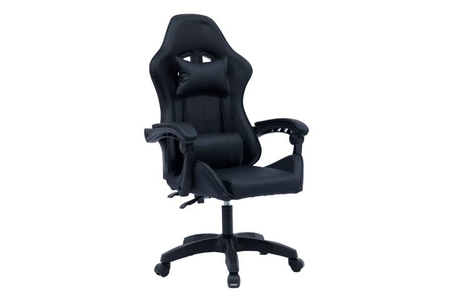 Καρέκλα γραφείου gaming William pakoworld PU μαύρο