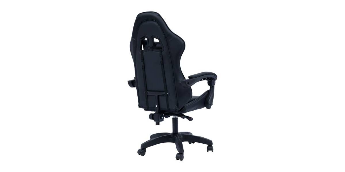 Καρέκλα γραφείου gaming William pakoworld PU μαύρο