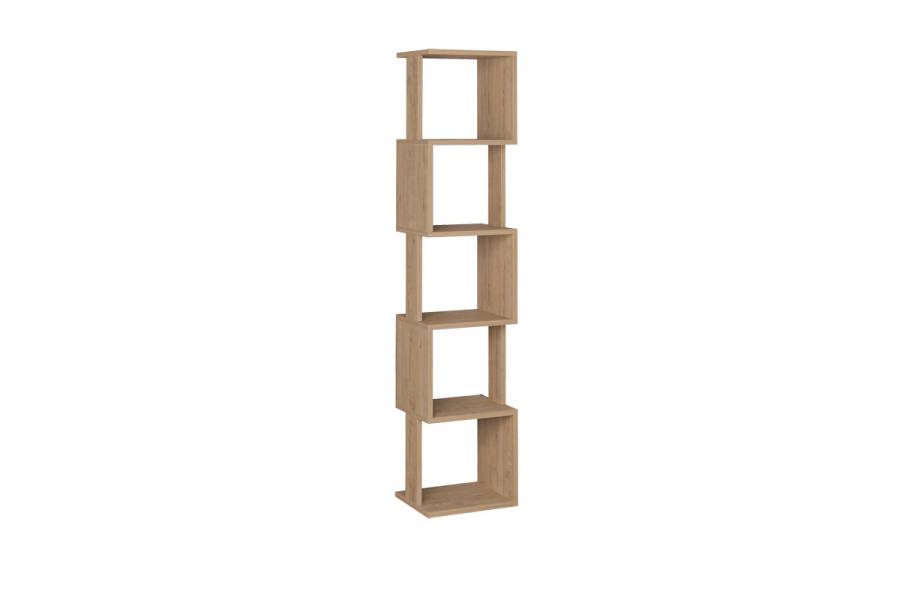 Βιβλιοθήκη - στήλη Piri pakoworld oak μελαμίνης 35x30x161εκ