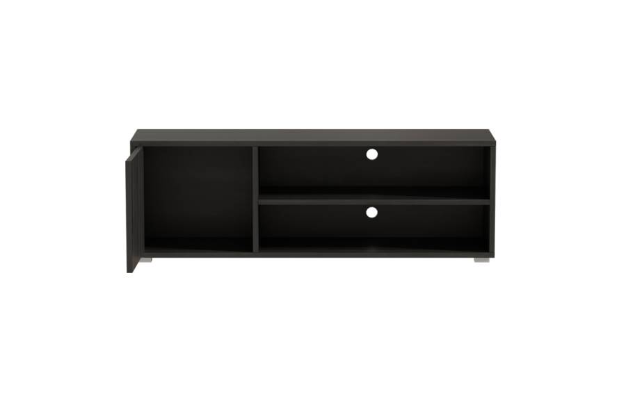 Έπιπλο τηλεόρασης Ellon pakoworld μελαμίνης zebrano 120x40x41εκ.