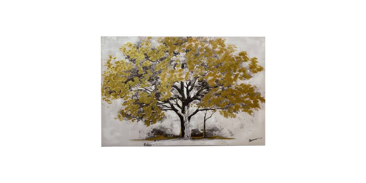 Πίνακας σε καμβά Blafo Inart 120x3x80εκ
