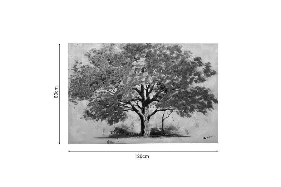 Πίνακας σε καμβά Blafo Inart 120x3x80εκ