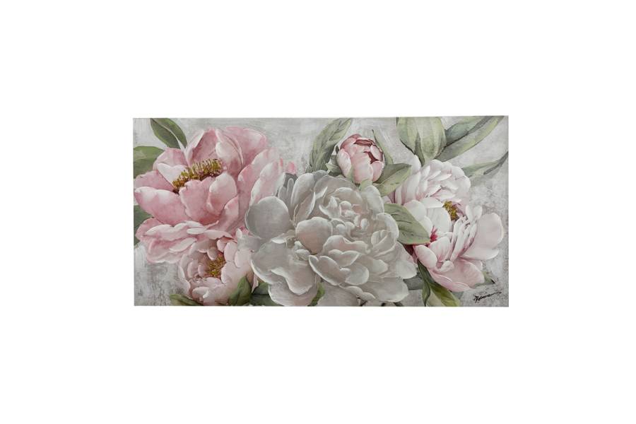 Πίνακας σε καμβά Kattie I Inart 120x3x60εκ