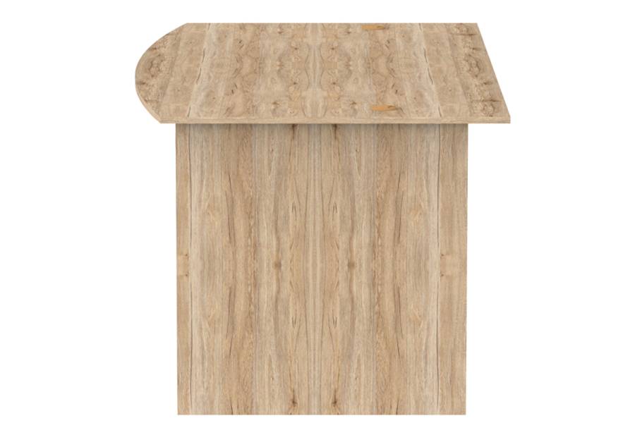 Γραφείο εργασίας Anze pakoworld φυσικό μελαμίνης 180x93.5x75εκ