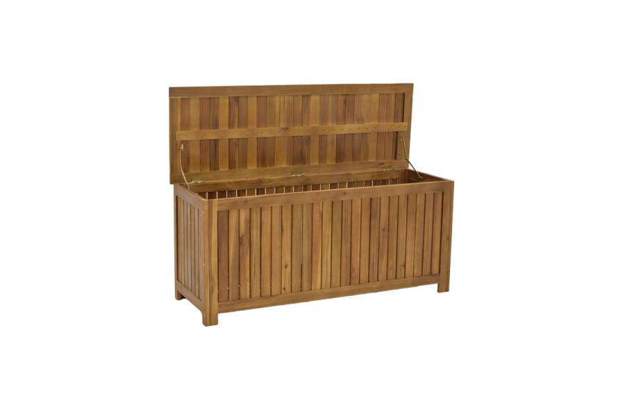 Μπαούλο Zarco pakoworld ξύλο ακακίας φυσικό 130x45x58εκ