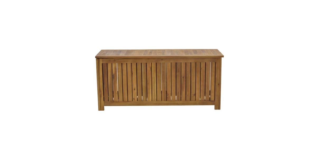 Μπαούλο Zarco pakoworld ξύλο ακακίας φυσικό 130x45x58εκ