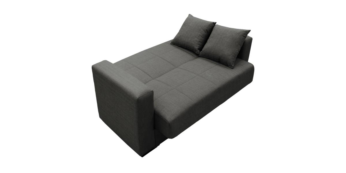 Σετ σαλονιού 2τεμ Vox pakoworld ύφασμα σε ανθρακί απόχρωση